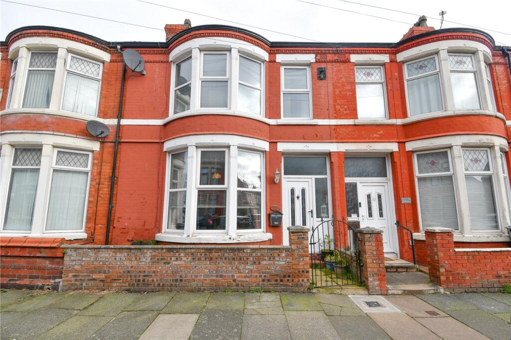 3-bed terraced on Deveraux Drive, Wallasey, Wirral, £130,000