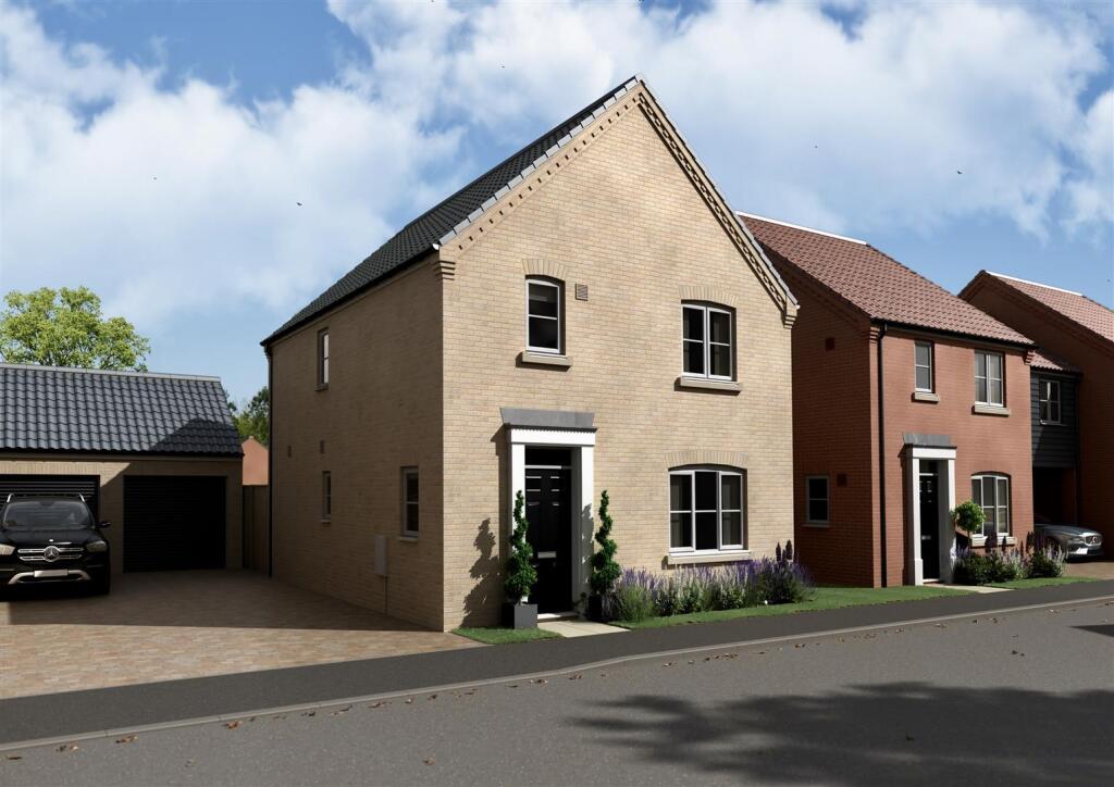 3-bed detached on Plot 80, The Sycamore, Valley View, Harleston, £345,000