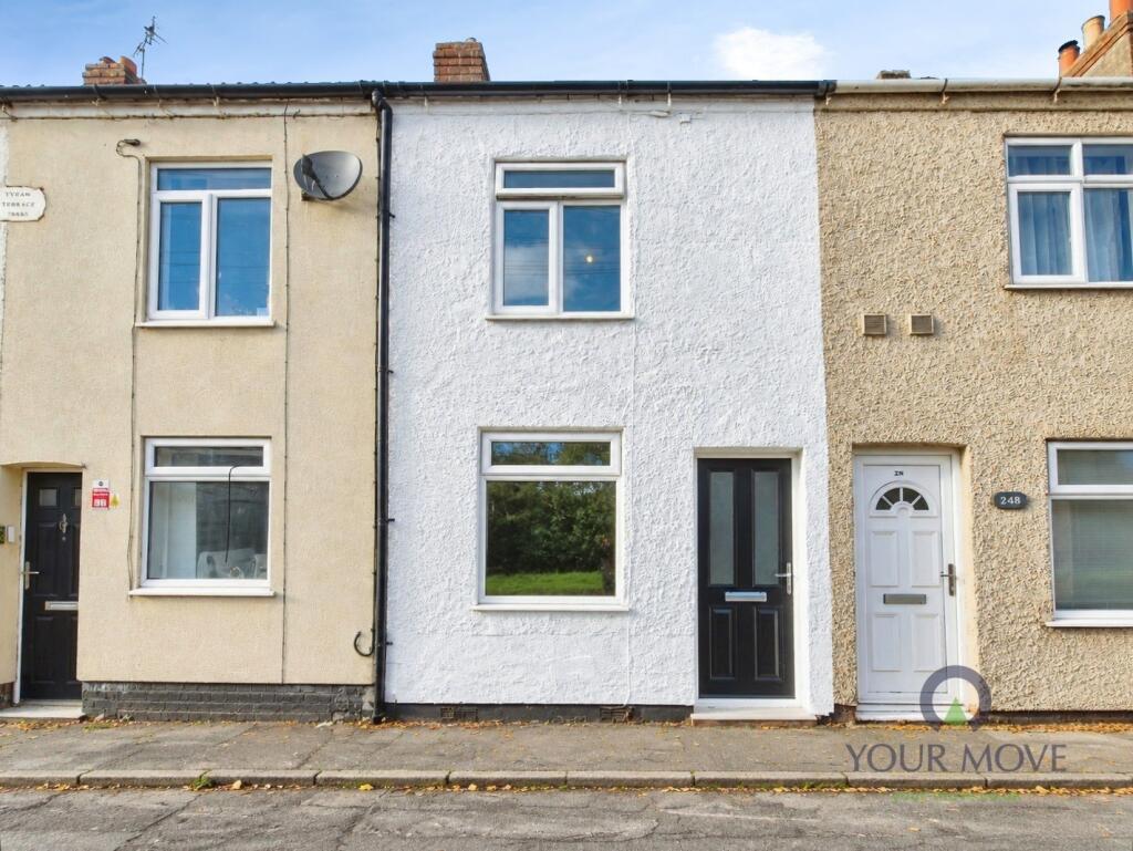 2-bed terraced on Hermitage Road, Whitwick, Coalville, Leicestershire, LE67, £155,000