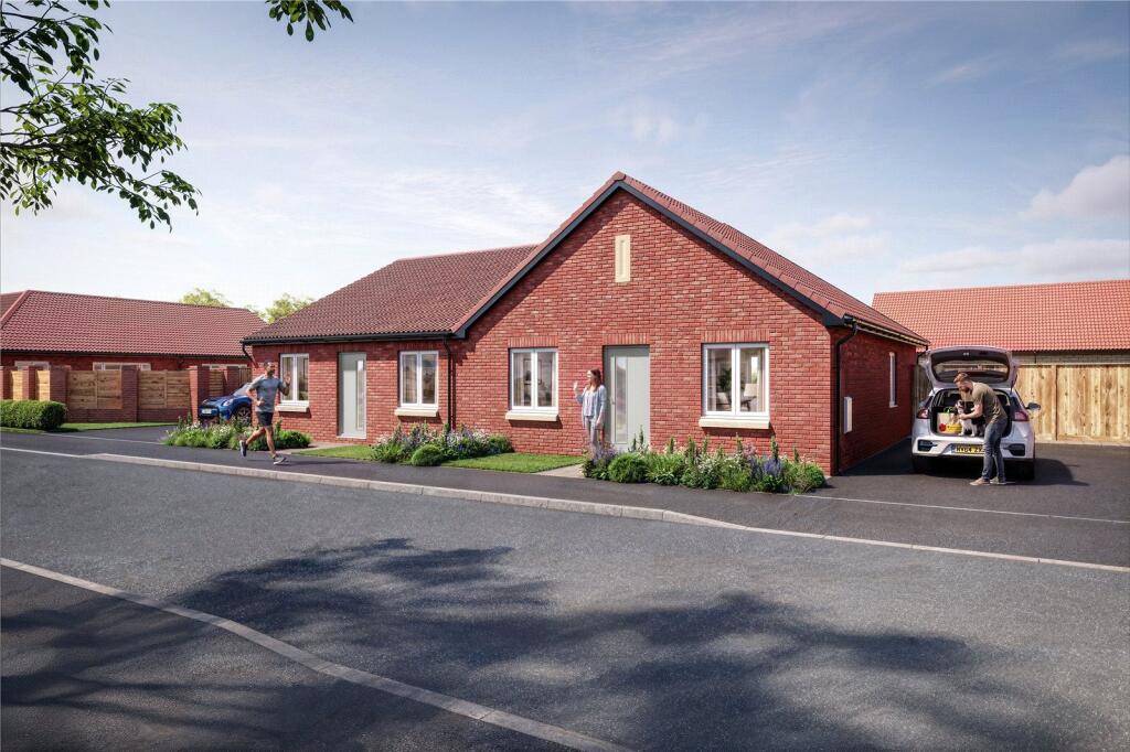 2-bed bungalow on The Goldcrest, Station Meadow, Station Road, Beckingham, Doncaster, DN10, £247,000