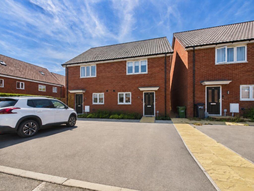 2-bed semi-detached on Cyril Cowley Close, Great Oldbury, Stonehouse, £280,000