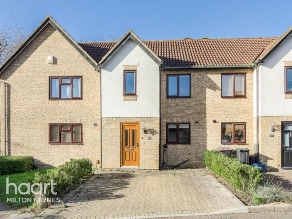 3-bed terraced on Groombridge, Kents Hill, £350,000