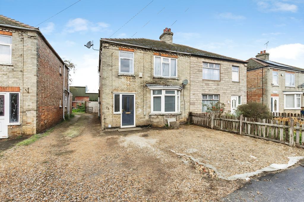 3-bed semi-detached on Osborne Road, Wisbech, Cambridgeshire, PE13 3JW, £150,000
