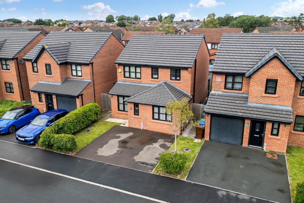 4-bed detached on Tiverton Avenue, Leigh, WN7, £330,000