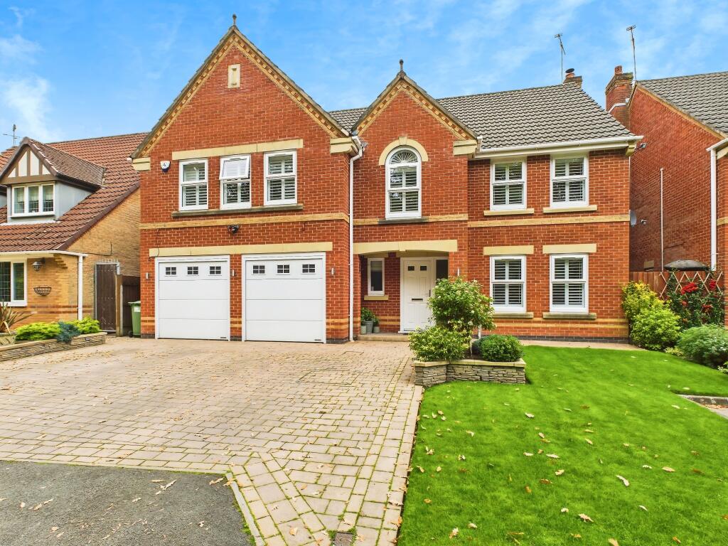 5-bed detached on Wedgewood Gardens, St Helens, WA9, £620,000