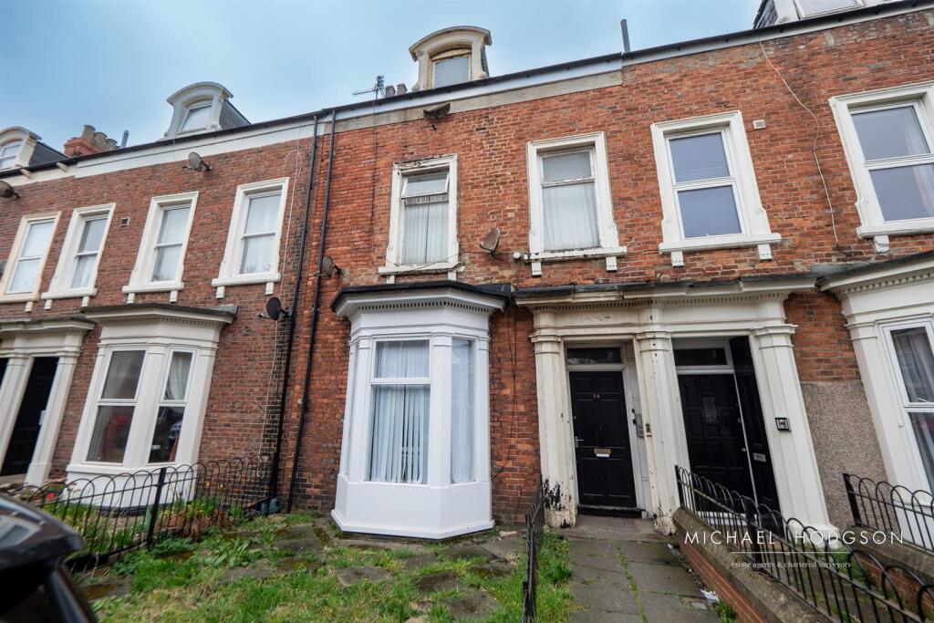 5-bed terraced on Argyle Square, Ashbrooke, Sunderland, £277,500