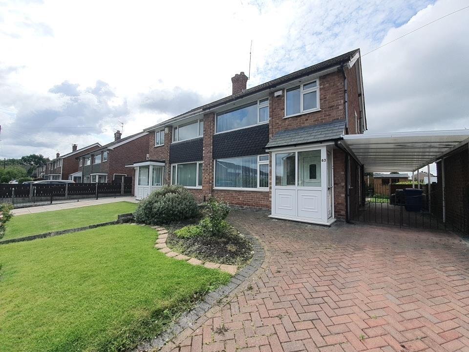 3-bed semi-detached on Crantock Drive, Heald Green, £370,000