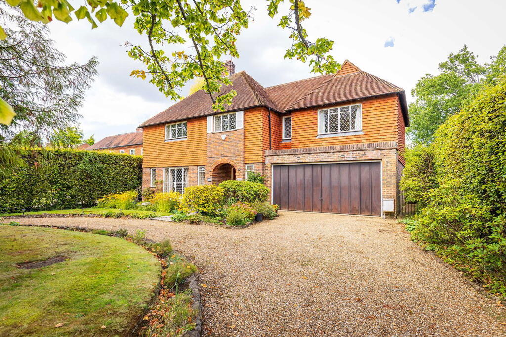 5-bed detached on Mellersh Hill Road, Wonersh, GU5, £1,250,000
