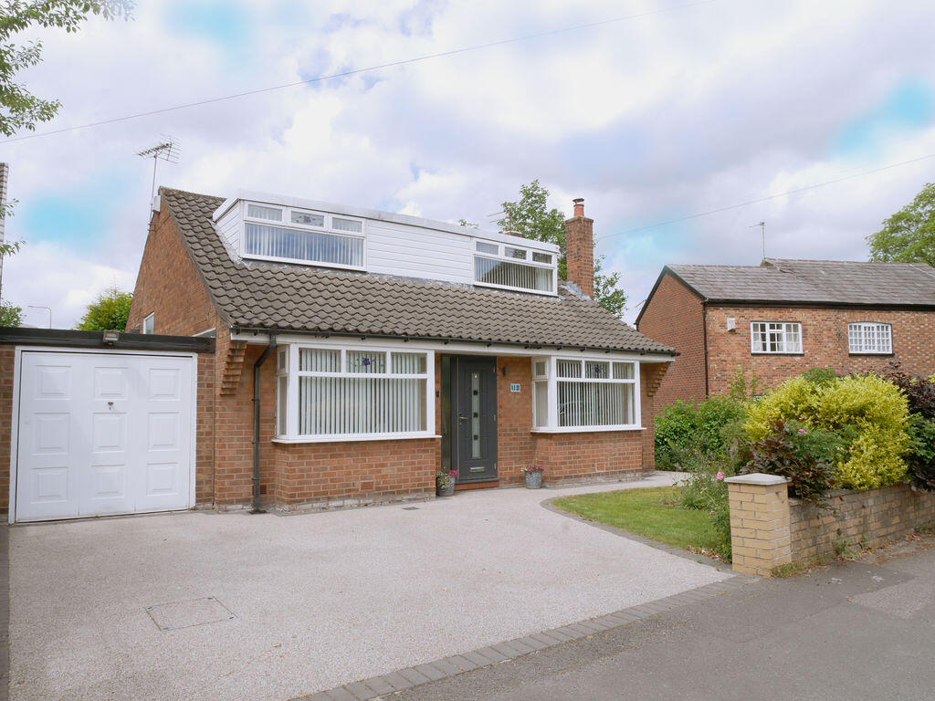 3-bed detached on Church Road, Gatley, £490,000