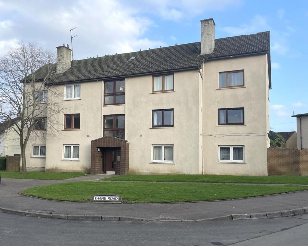2-bed flat on Thane Road, Glenrothes, KY7, £50,000