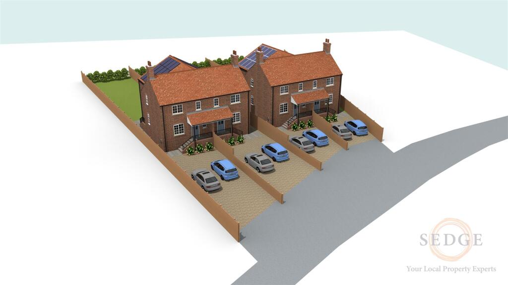3-bed semi-detached on Homers Lane, Freiston, Boston, £249,950