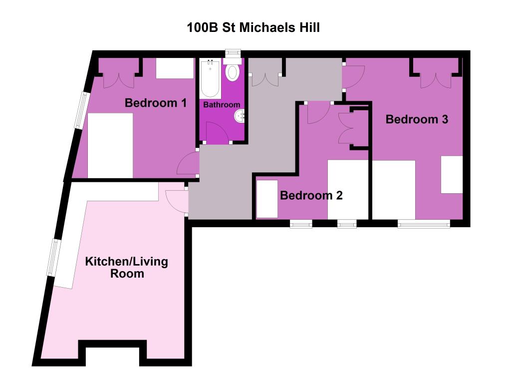 Apartment in Bristol, Tyndall's Park, City Centre - View 5