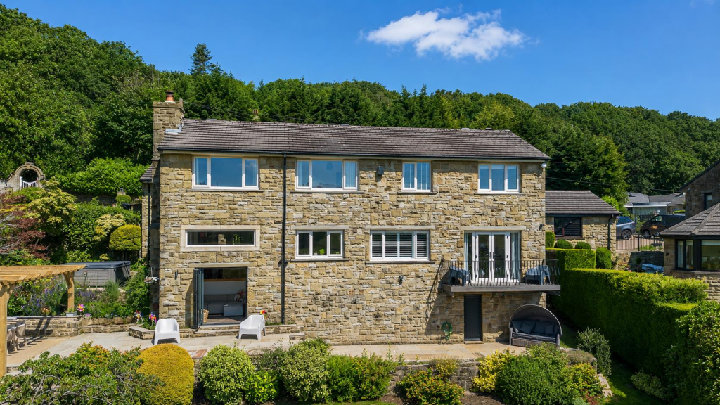 5-bed detached on Holmbrae, Binns Lane, Holmfirth HD9, £925,000