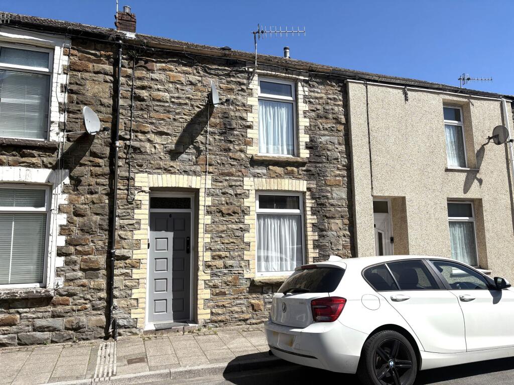 2-bed terraced on Regent Street, Treorchy, £110,000
