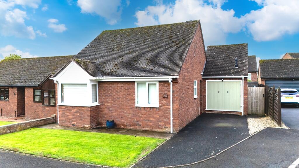 2-bed detached on Chantrey Court, Hodnet, Market Drayton, Shropshire, TF9 3PD, £265,000
