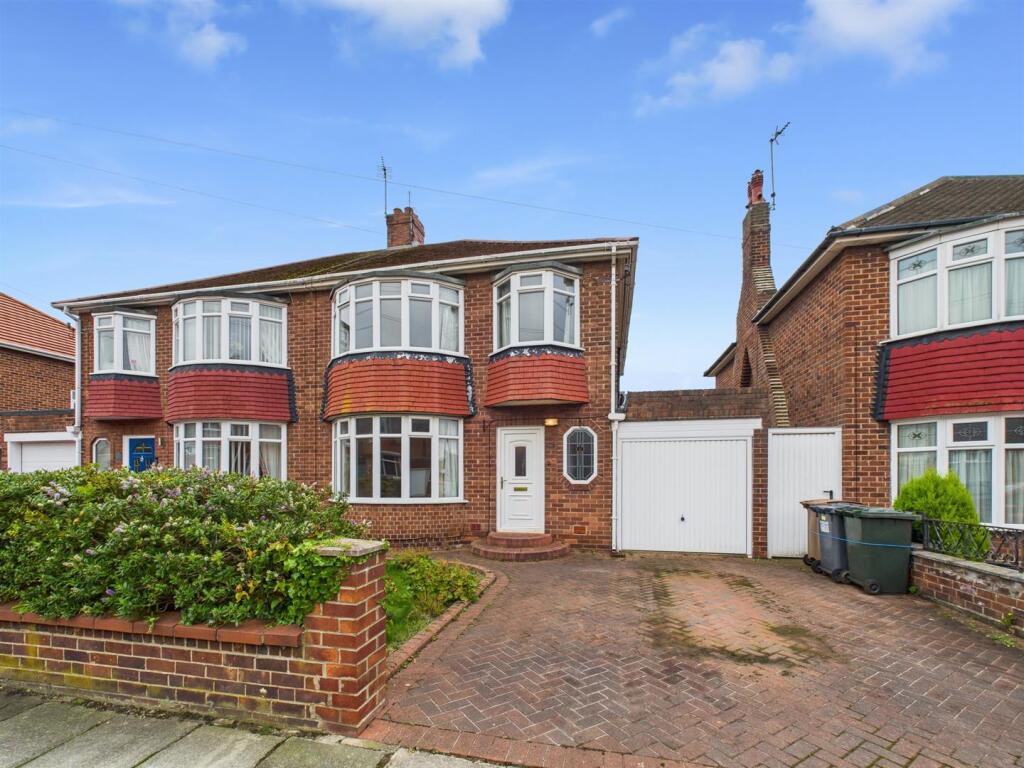 3-bed semi-detached on Otterburn Road, North Shields, £350,000