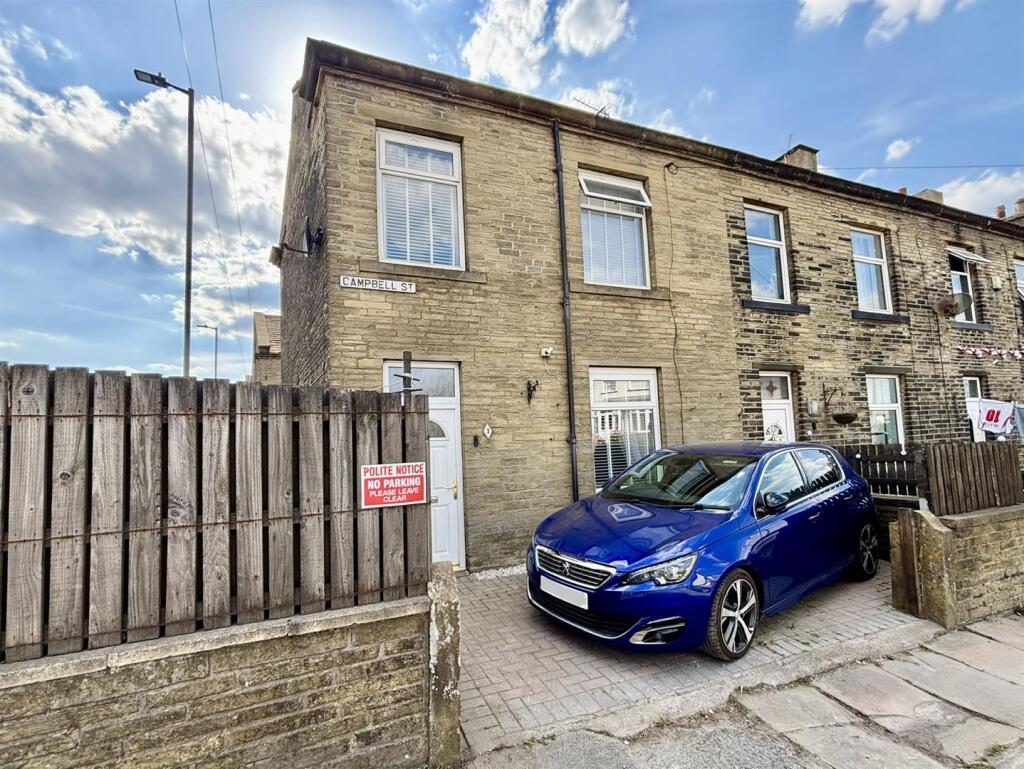 3-bed terraced on Campbell Street, Queensbury, Bradford, £135,000