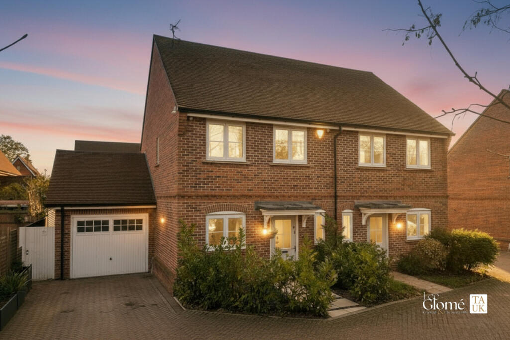 2-bed semi-detached on Sycamore Road, Cranleigh, GU6, £425,000