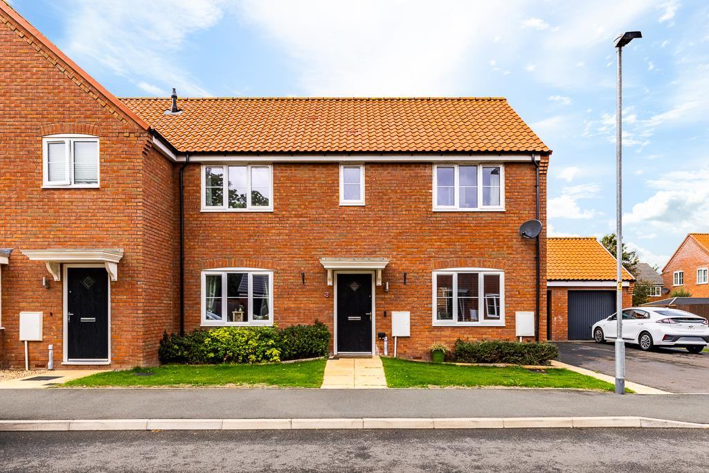 3-bed semi-detached on Bracken Road, Surfleet, Spalding, £235,000