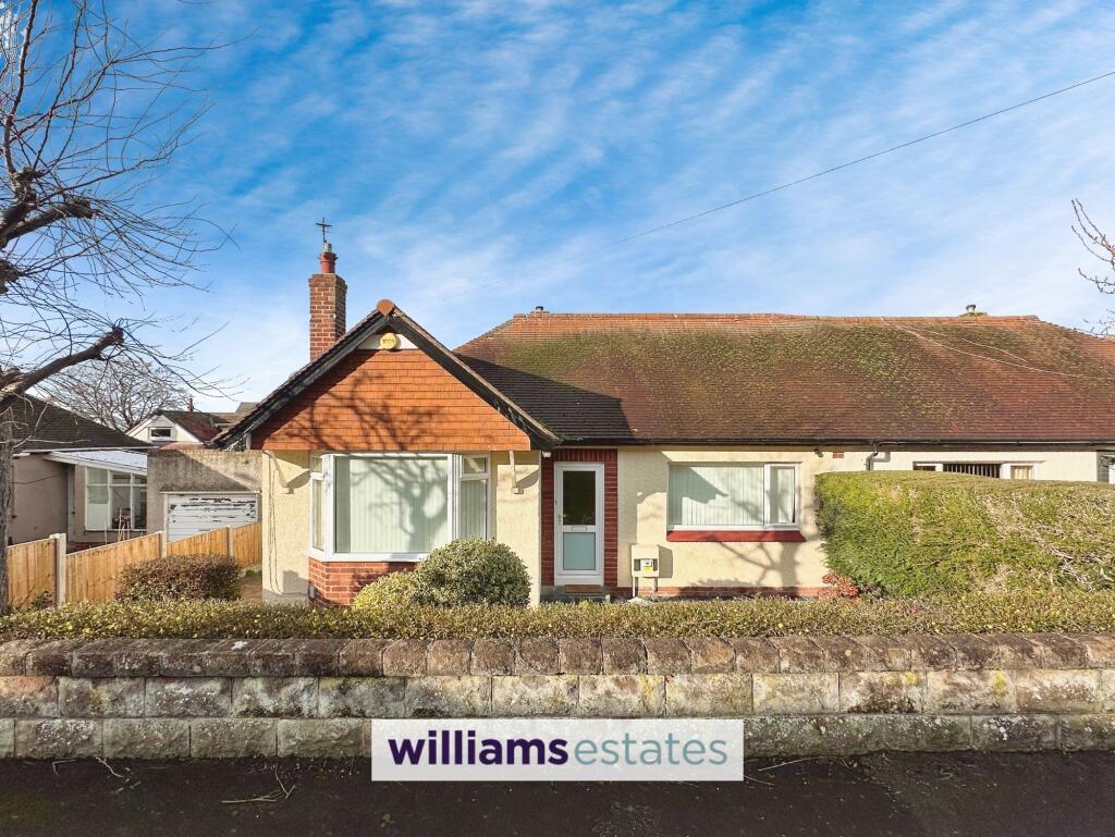 2-bed bungalow on Chatsworth Close, Prestatyn, LL19, £230,000
