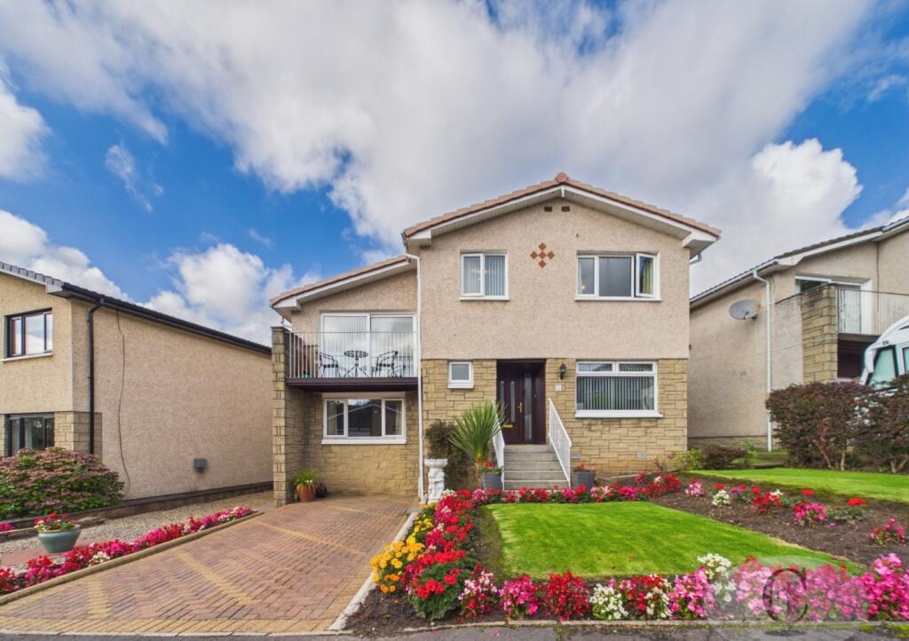 4-bed detached on Thorniewood Gardens, Uddingston, £349,995