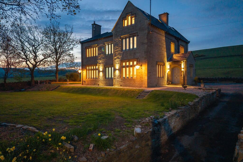 6-bed detached on Grane Lodge, Rossendale, BB4 | Grand Victorian Home with Views, Style & Space Over Three Floors, £1,175,000