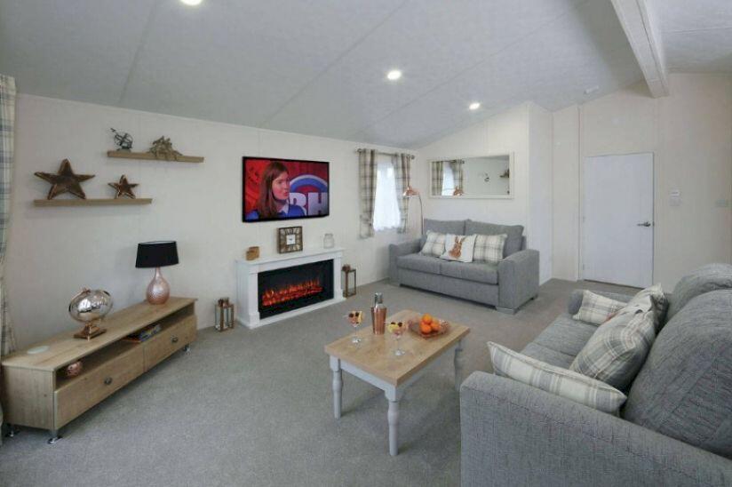 Two Bed Delta Countryside Lodge, Three Rivers Woodland Park, West Bradford, Clitheroe, Lancashire, BB7 3JG