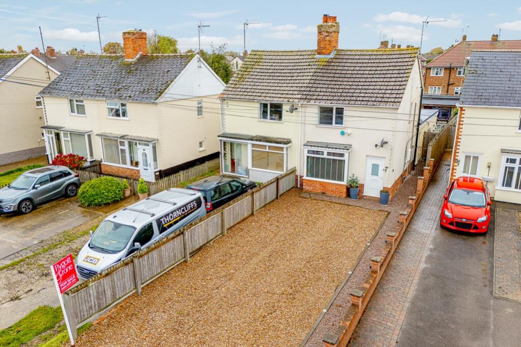 2-bed semi-detached on Saundergate Lane, Boston, Lincolnshire, PE21, £199,950