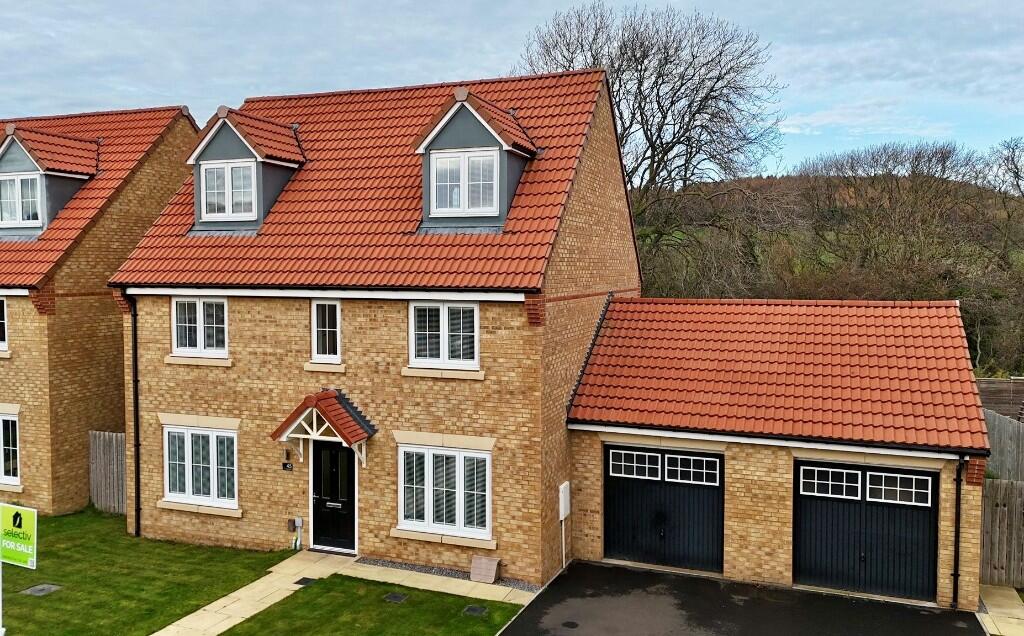 5-bed detached on Brambling Drive, Guisborough, North Yorkshire, TS14, £450,000