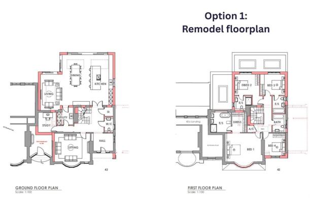 Option 1 Floorplan