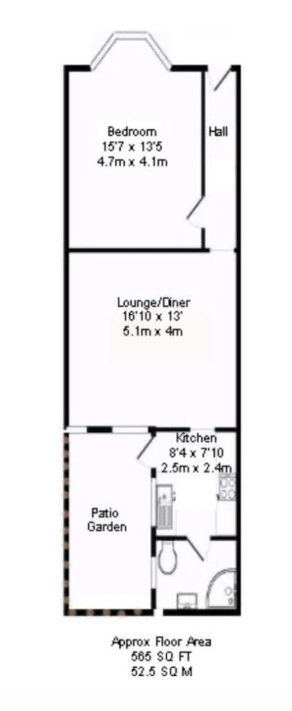 1 bedroom flat for rent