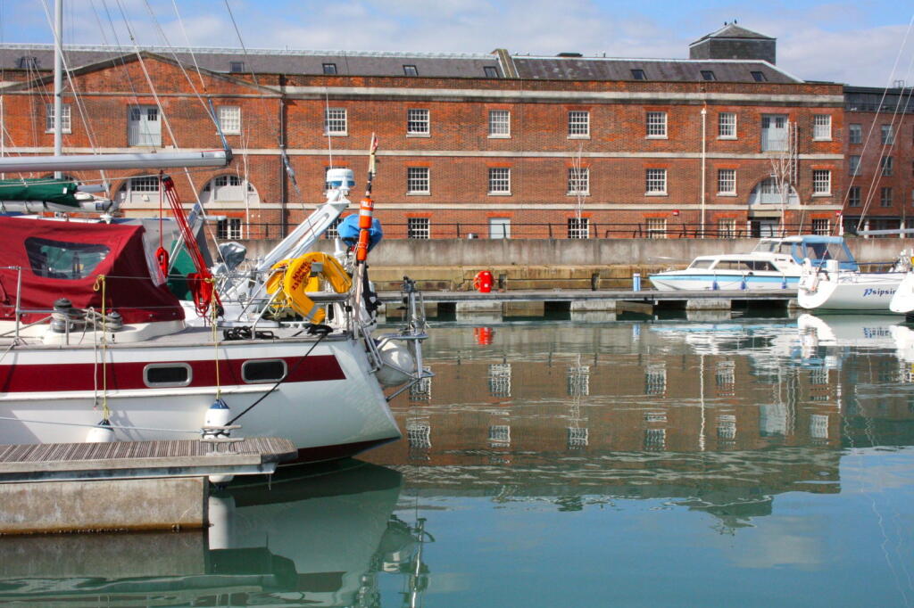 2-bed apartment on The Granary & Bakery, Weevil Lane, Gosport PO12 1FX, £239,950