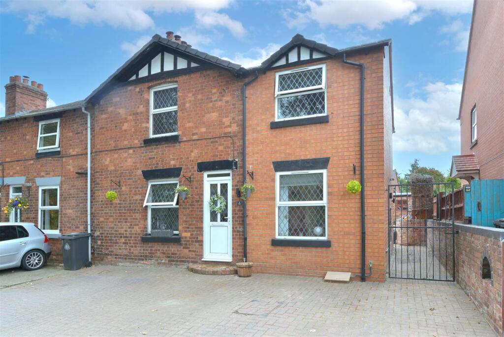 3-bed terraced on Marton Road, Baschurch, Shrewsbury, £295,000