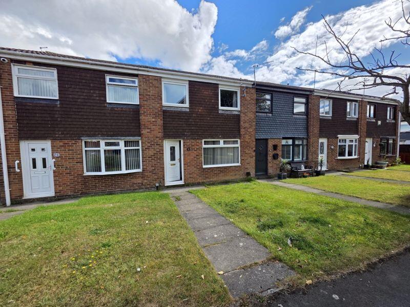 3-bed terraced on Bamborough Court, Dudley, £125,000