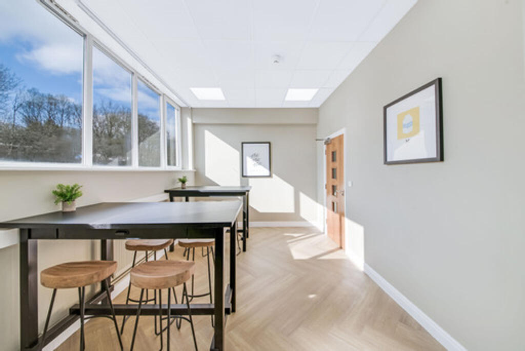 Kitchen and Breakout Room