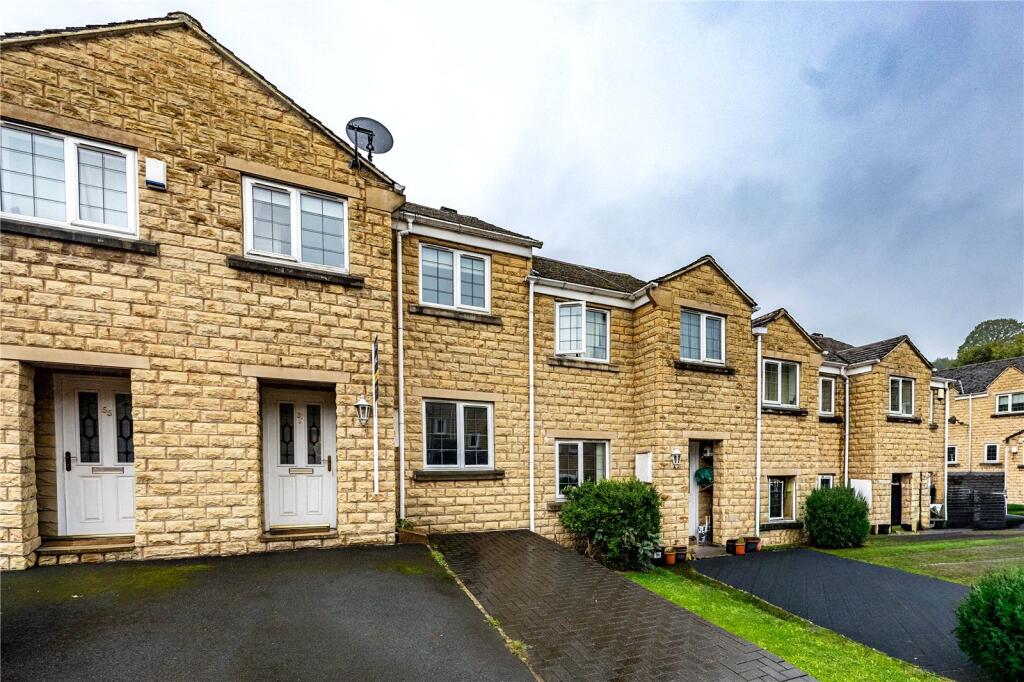 3-bed terraced on Larch Close, Wheatley, Halifax, HX2, £180,000