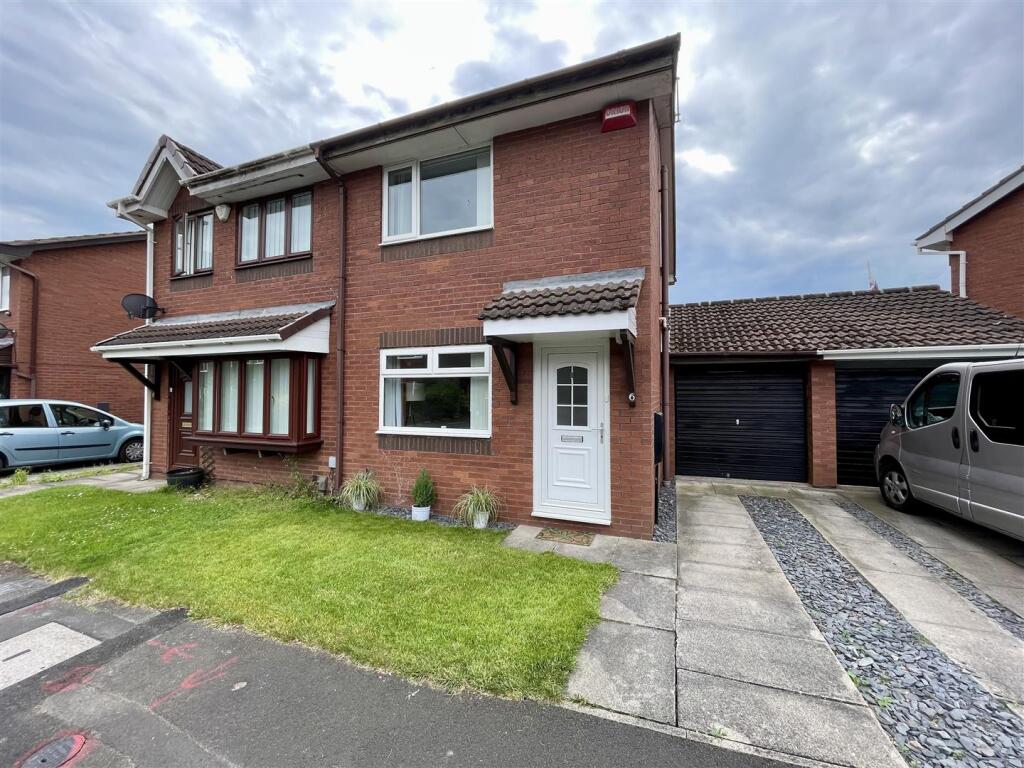 2-bed semi-detached on Priory Gardens, Norton, Stockton-On-Tees, £150,000