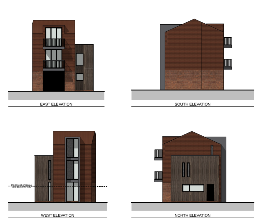 Proposed Unit A Elevation