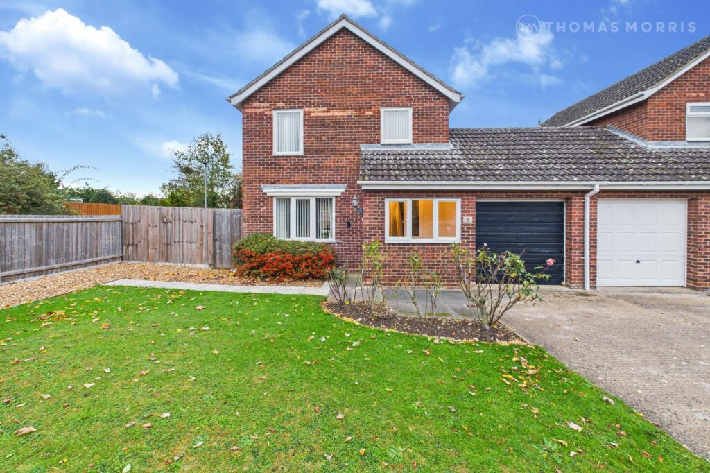 3-bed detached on Mountbatten Court, Eaton Socon, St. Neots, Cambridgeshire, PE19, £300,000
