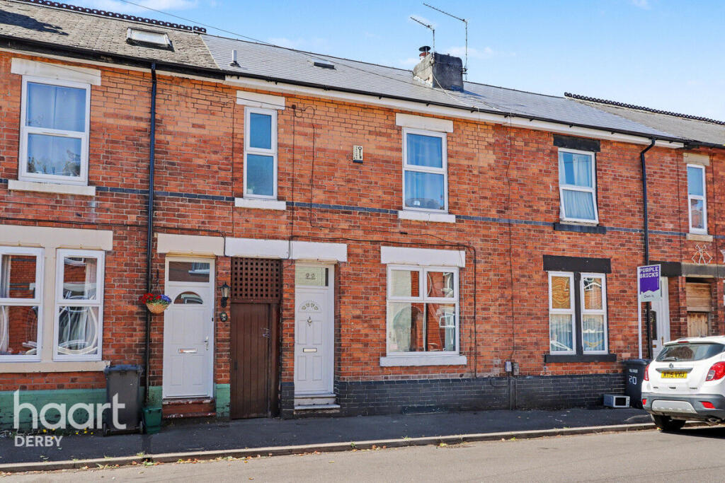 3-bed terraced on Murray Street, Alvaston, £170,000