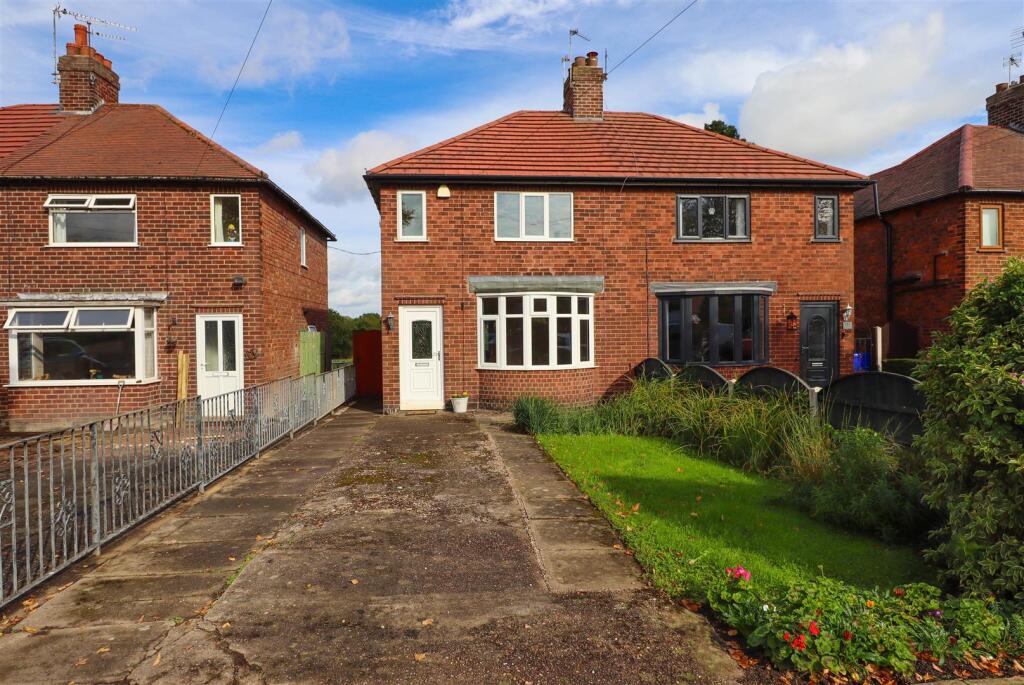 2-bed semi-detached on High Lane East, West Hallam, Ilkeston, £225,000