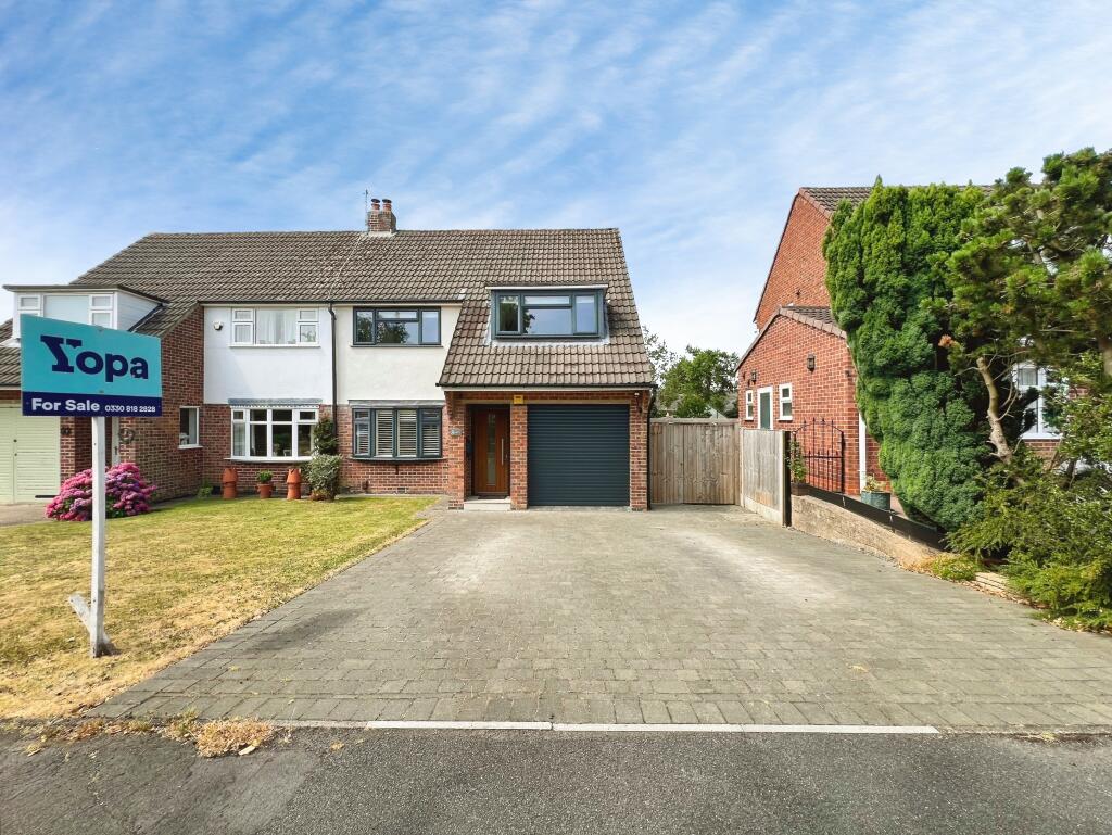 3-bed semi-detached on Huntingdon Road, Ashby-de-la-zouch, LE65, £290,000