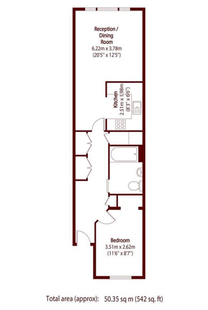 1 bedroom flat for rent