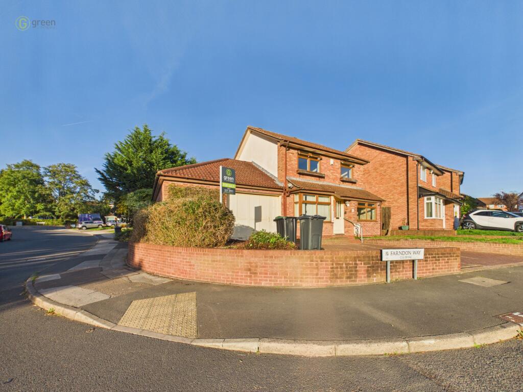 3-bed detached on Farndon Way, Erdington, B23, £280,000