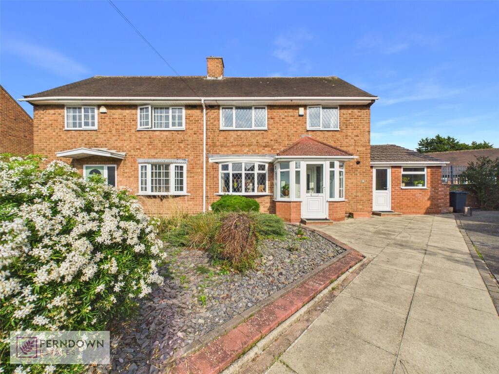 3-bed semi-detached on Chelmsley Grove, Tile Cross, Birmingham, West Midlands, B33, £270,000