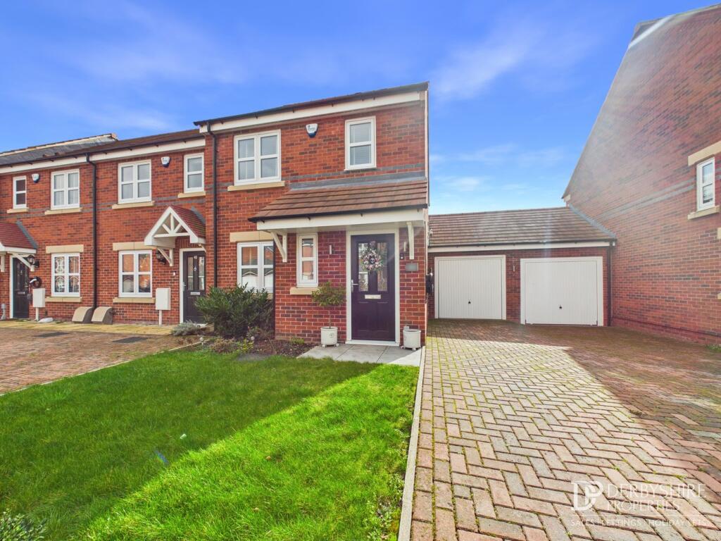 3-bed terraced on Long Wood Close, Loscoe, DE75, £235,000