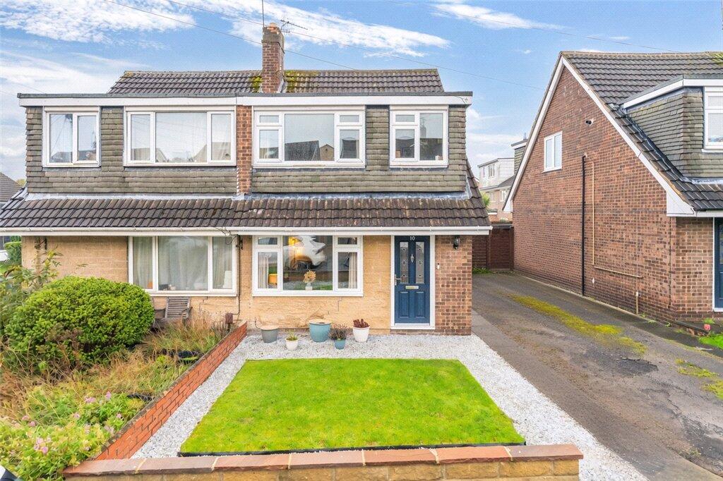 3-bed semi-detached on Coverdale Way, Baildon, West Yorkshire, BD17, £275,000