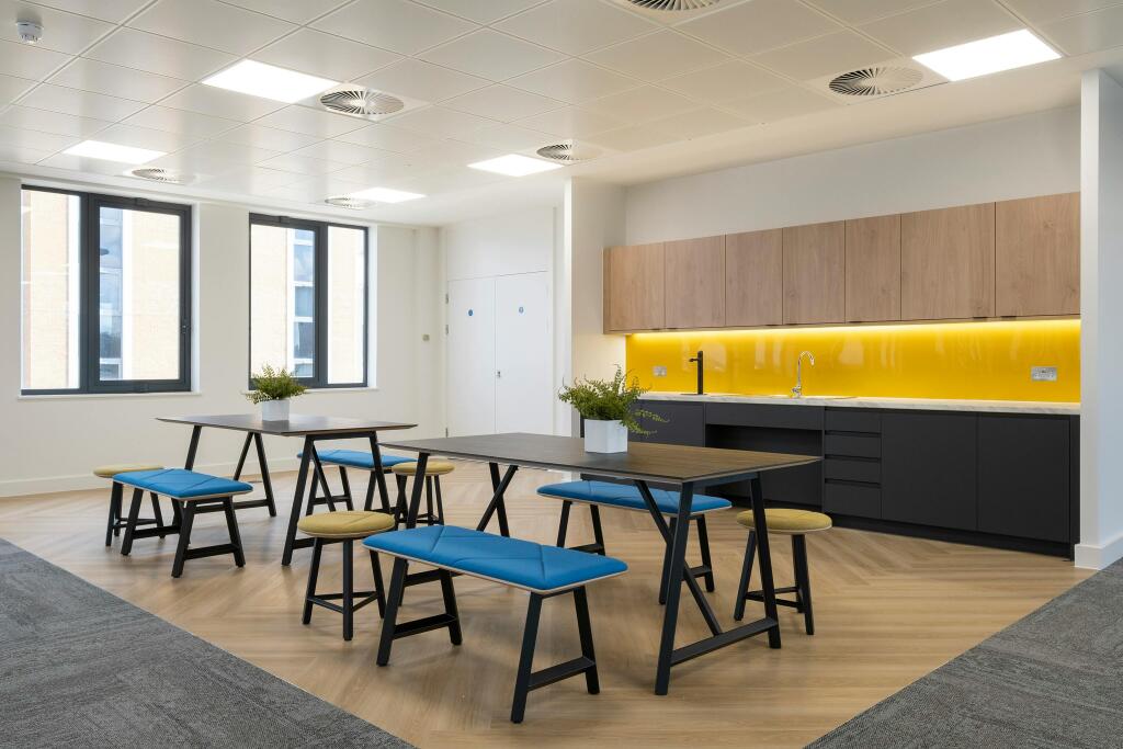 Fitted break out area within office