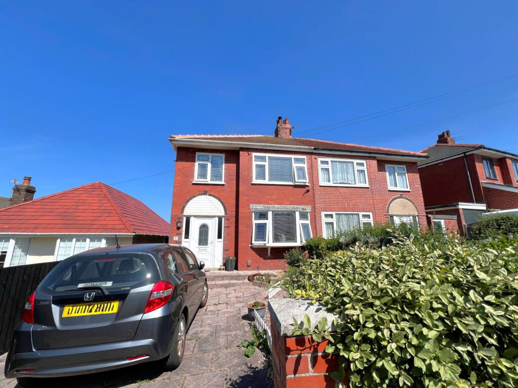 3-bed semi-detached on Countess Crescent,  Bispham, FY2, £195,000
