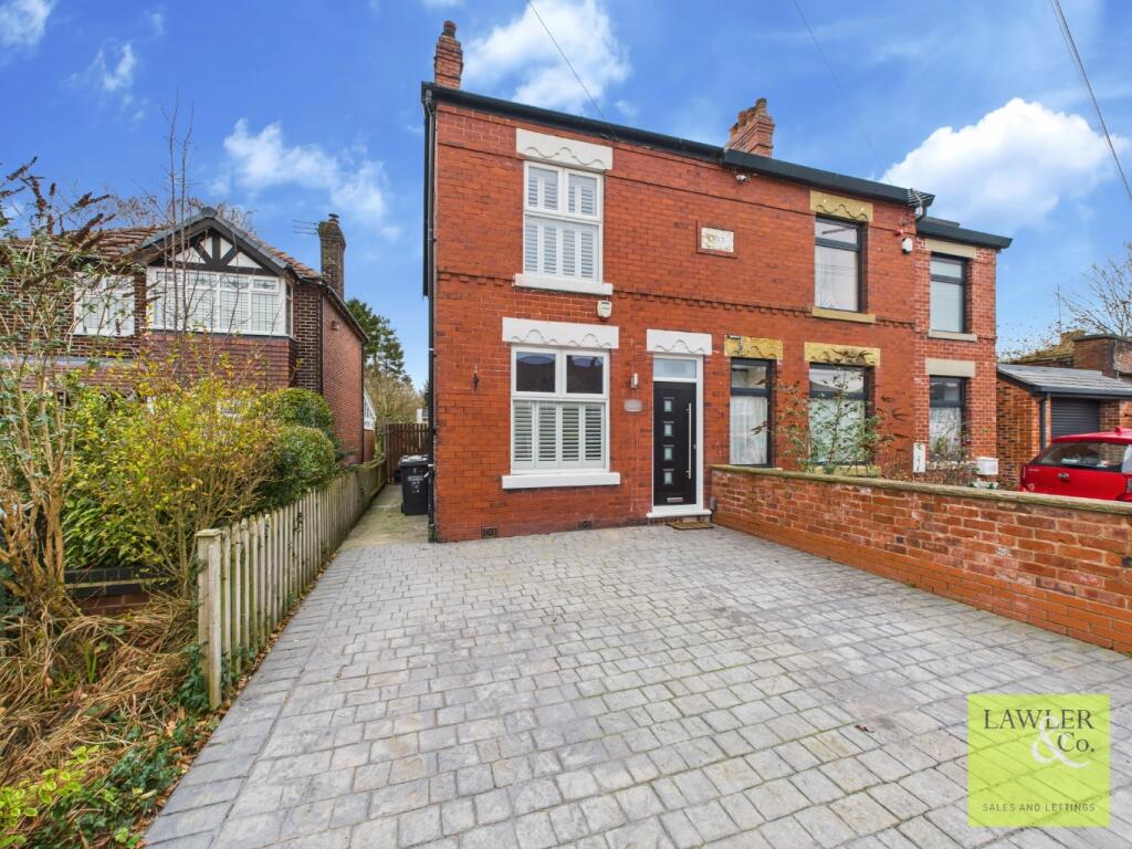 2-bed semi-detached on Coppice Road, Poynton, Stockport, Cheshire, SK12 1SN, £400,000